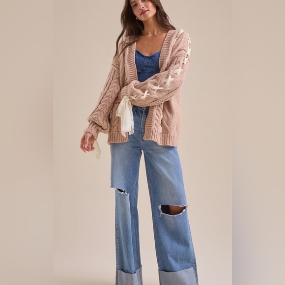 Altar’d state Callia Ribbon Cardigan - Picture 5 of 6